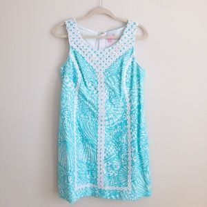 🆕 Lilly Pulitzer Size 12 Shift Dress, Blue